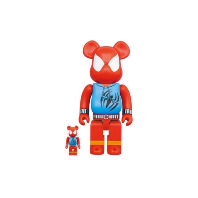 おもちゃBE@RBRICK SCARLET SPIDER 100% & 400%