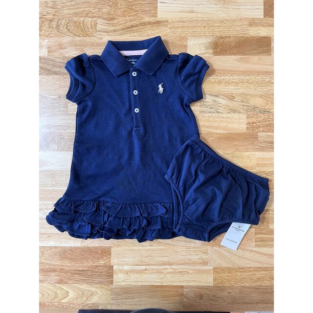 POLO RALPH LAUREN(ポロラルフローレン)のラルフローレン ワンピース 9M 80 新品未使用 キッズ/ベビー/マタニティのベビー服(~85cm)(ワンピース)の商品写真