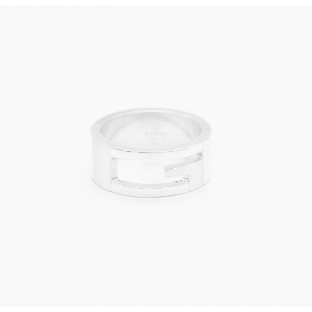 【保証書付】 シルバー925 ブランデット グッチ - Gucci リング (U03377) 美品 指輪 リング(指輪)