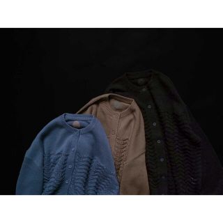 ネストローブ(nest Robe)の雨のリュウグウ　リネンカーディガン(カーディガン)