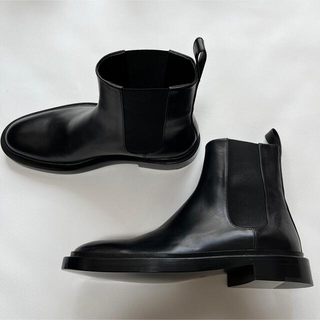 55%以上節約 ANKLE ジルサンダー レザーチェルシーブーツ JIL BOOT