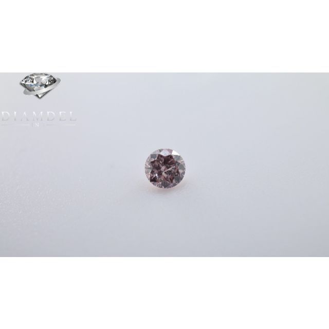 ピンクダイヤモンドルース/ FANCY PINK/ 0.075 ct.