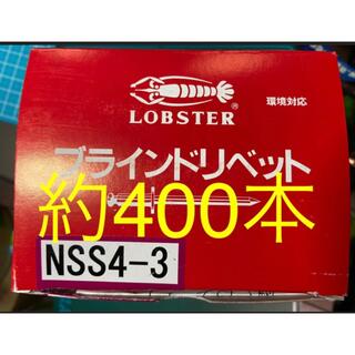 《新品未使用》LobsterブラインドリベットNSS4-3 約400本(計量小分(その他)
