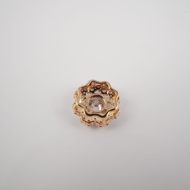 K18 お花ペンダントトップ 0510-3 即購入可