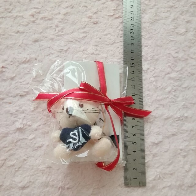 dazzlin(ダズリン)のdazzLin ぬいぐるみストラップ イニシャルS ハンドメイドのアクセサリー(キーホルダー/ストラップ)の商品写真