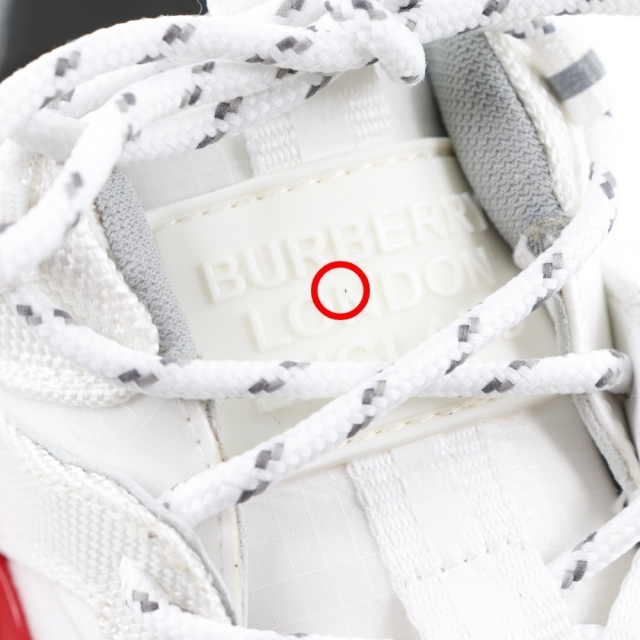 BURBERRY - 【BURBERRY】バーバリー LOW TOP SNEAKERS 8021036