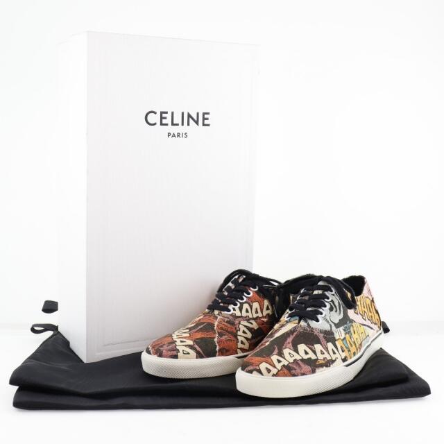 celine(セリーヌ)の【CELINE】セリーヌ 400A11 キャンバス 茶 レディース スニーカー レディースの靴/シューズ(スニーカー)の商品写真