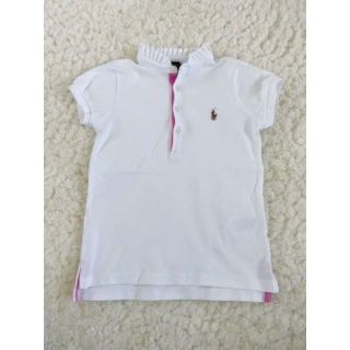 ポロラルフローレン(POLO RALPH LAUREN)のラルフローレン☆スタンドカラーポロシャツ♪5T115㎝(Tシャツ/カットソー)