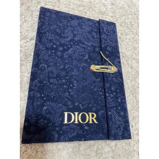 クリスチャンディオール(Christian Dior)のクリスチャンディオール　ノベルティー　ノート　箱つき(ノート/メモ帳/ふせん)