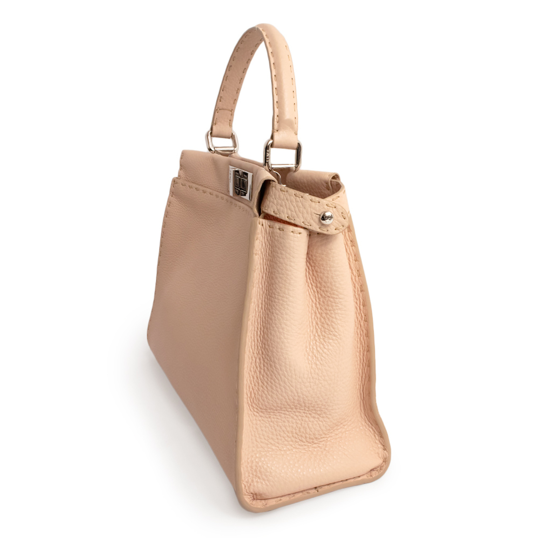 FENDI - フェンディ ローマンレザー ピーカブーミディアム セレリア