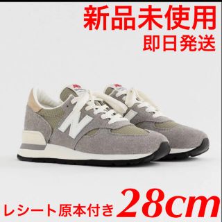 ニューバランス(New Balance)の新品未使用 New Balance M990TA1 Gray 28cm(スニーカー)