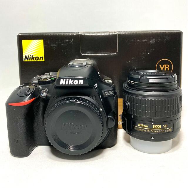 Nikon ニコンD5500 18-55VR Ⅱ KIT 6959ショット美品