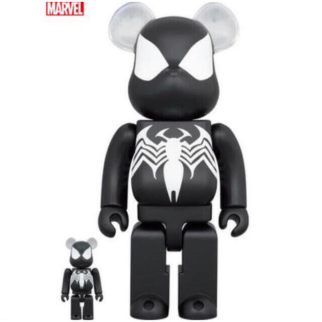 BE@RBRICK SPIDER-MAN BLACK COSTUME 400%