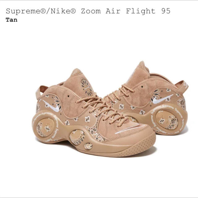 スニーカーSupreme Nike Air Zoom Flight 95