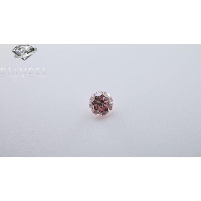 ピンクダイヤモンドルース/ FANCY PINK/ 0.099 ct.