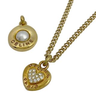 セリーヌ ネックレス(パール)の通販 36点 | celineのレディースを