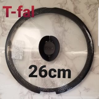 ティファール(T-fal)の新品未使用　T-fal ティファール バタフライ　ガラスふた26cm(調理道具/製菓道具)