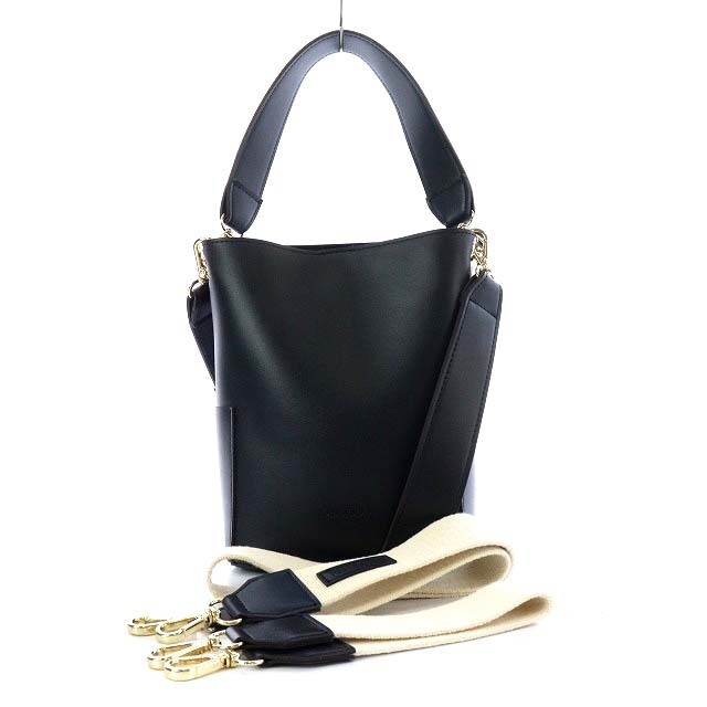 ランデブー RB petit bucket bag ハンドバッグ 黒