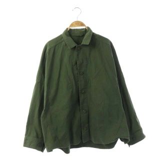 プラージュ(Plage)のプラージュ Army シャツ 長袖 前開き ビックポケット 38 カーキ(シャツ/ブラウス(長袖/七分))