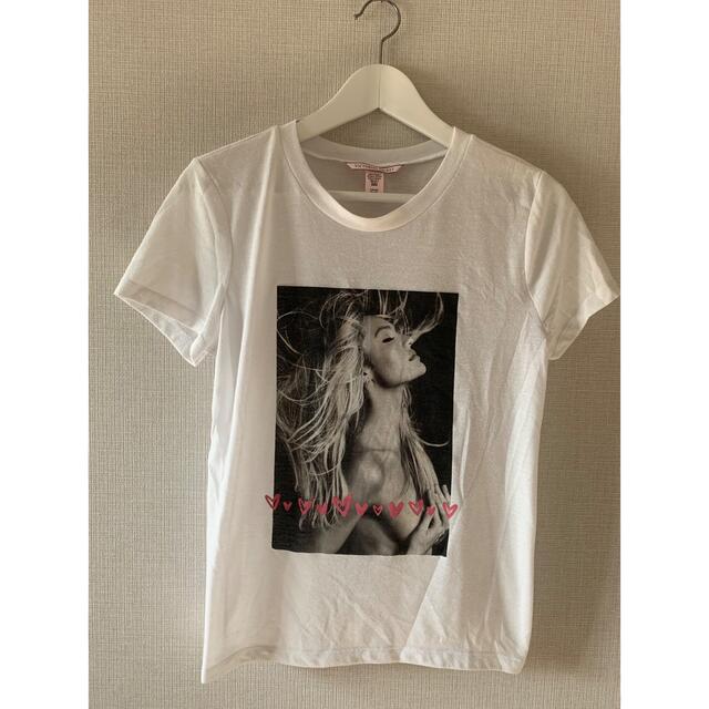 Victoria's Secret(ヴィクトリアズシークレット)のヴィクトリアズ・シークレット Victoria's Secret Tシャツ 美品 レディースのトップス(Tシャツ(半袖/袖なし))の商品写真