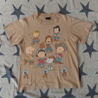 スヌーピー(SNOOPY)のレアアイテム☆半袖Tシャツ Mサイズ MADE IN USA SNOOPY(Tシャツ/カットソー(半袖/袖なし))