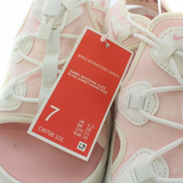 NIKE(ナイキ)のナイキ エアマックスココ サンダルストラップ 24cm ピンク レディースの靴/シューズ(サンダル)の商品写真