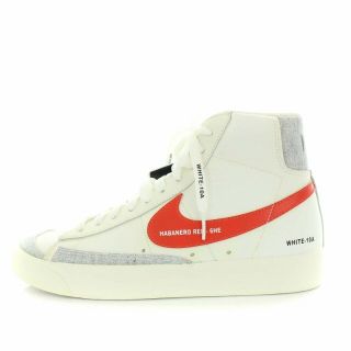 ナイキ(NIKE)のナイキ ウィメンズブレザーミッド'77ホワイトパシフィックブルー US8.5(スニーカー)