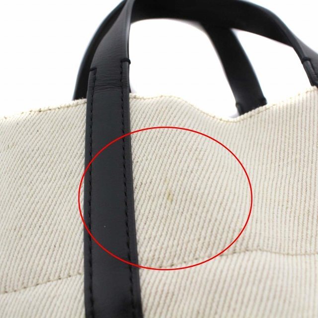 other(アザー)のオルセット ハンドバッグ トートバッグ キャンバス バケツ型 白 オフホワイト レディースのバッグ(ハンドバッグ)の商品写真