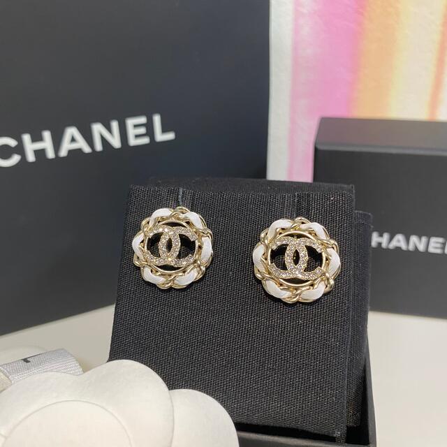 CHANEL ピアス ゴールド ココマーク エレガント♪