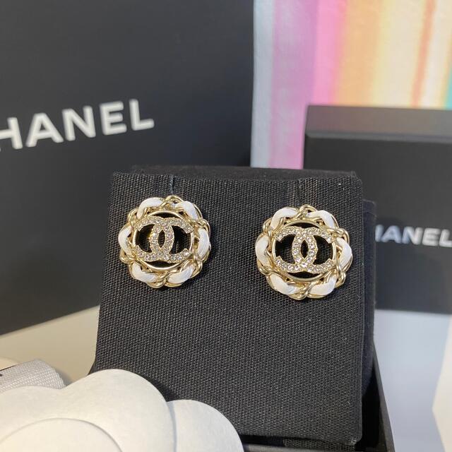 CHANEL ピアス ゴールド ココマーク エレガント♪