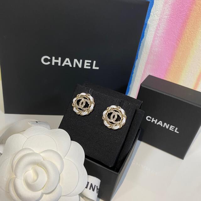 CHANEL ピアス ゴールド ココマーク エレガント♪