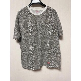 シュプリーム(Supreme)のSupreme hanes leopard Tシャツ　M(Tシャツ/カットソー(半袖/袖なし))