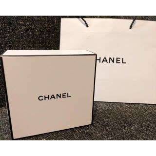 シャネル(CHANEL)のCHANELシャネルギフトボックス箱ショッパー紙袋BOXプレゼント用コスメ(ラッピング/包装)