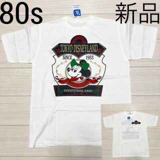 新品 デッドストック 80s◇ディズニー ミッキーマウス◇©︎1985 T