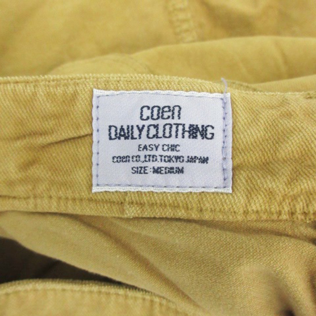 coen(コーエン)のコーエン coen 台形スカート ミニ丈 M ベージュ /YM8 レディースのスカート(ミニスカート)の商品写真