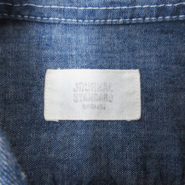 JOURNAL STANDARD(ジャーナルスタンダード)のジャーナルスタンダード ワークシャツ シャンブレーシャツ 長袖 青 ブルー メンズのトップス(シャツ)の商品写真