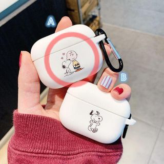 スヌーピー(SNOOPY)のAirPods ケース スヌーピー　チャーリーブラウン(モバイルケース/カバー)