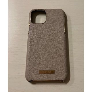 《みぃねーちゃん様専用》GRAMAS  iPhone11Proケース　ベージュ(iPhoneケース)