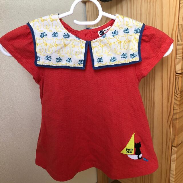 Petit jam(プチジャム)の110 petit jam 半袖tシャツ キッズ/ベビー/マタニティのキッズ服女の子用(90cm~)(Tシャツ/カットソー)の商品写真