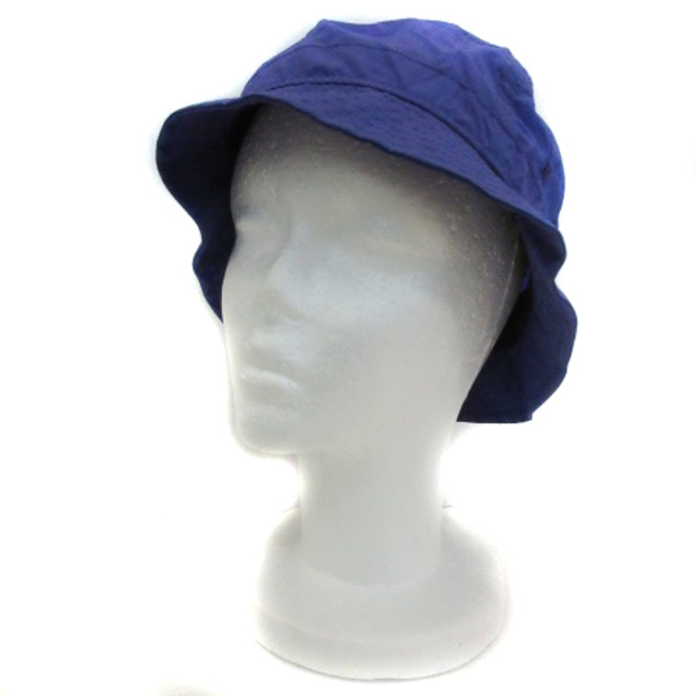 NEW ERA(ニューエラー)のニューエラ 帽子 バケットハット 刺繍 ナイロン M L ブルー 青 レディースの帽子(その他)の商品写真