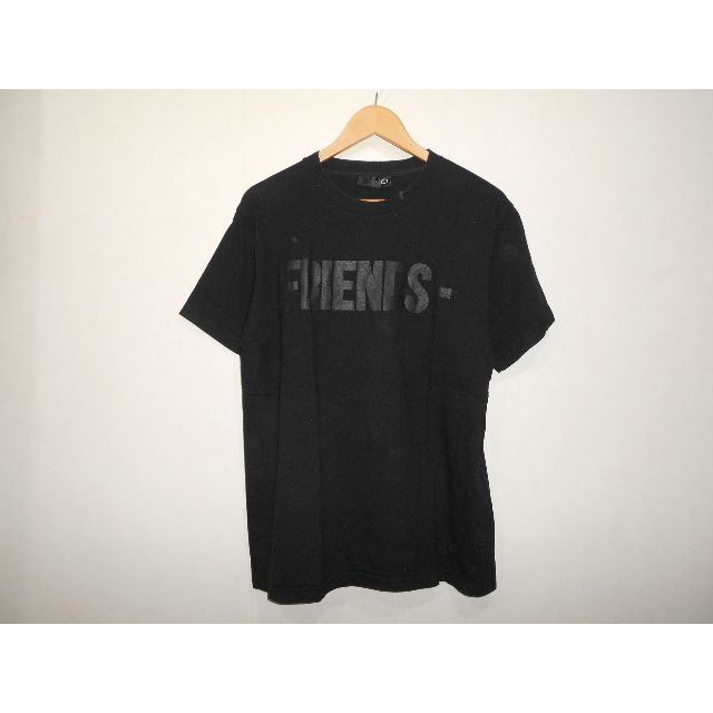 015011○ VLONE FRIENDS Ｔシャツ M ブラック ヴィーロン - Tシャツ