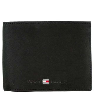 トミーヒルフィガー(TOMMY HILFIGER)のトミーヒルフィガー 二つ折り財布 AM0AM00659 002 BLACK(財布)