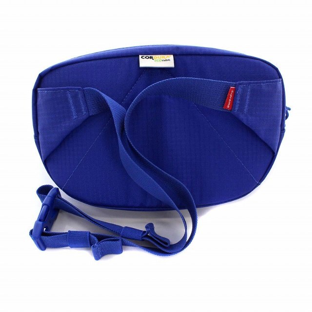 シュプリーム CORDURA スリングバッグ ボディバッグ ウエスト 青