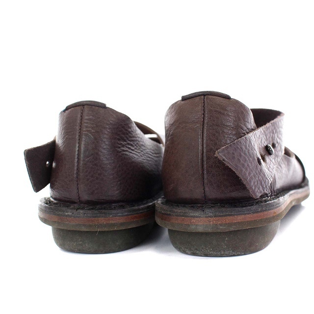 trippen(トリッペン)のトリッペン サンダル フラットシューズ レザー 37 24.0cm 茶 レディースの靴/シューズ(サンダル)の商品写真