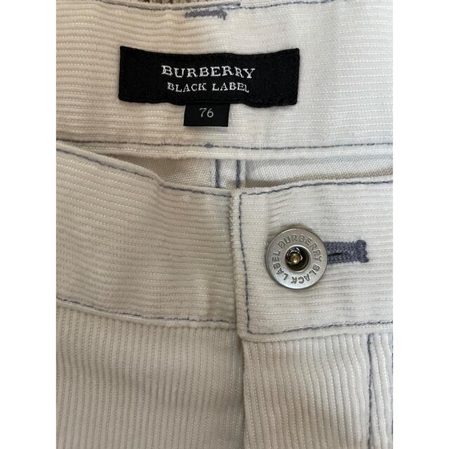 BURBERRY BLACK LABEL(バーバリーブラックレーベル)のバーバリー　ブラックレーベル　コーデュロイパンツ　76 メンズのパンツ(その他)の商品写真