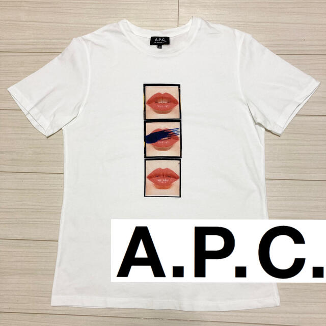 A.P.C - 良品◇A.P.C. アーペーセー◇APC リップ 唇 グラフィック T