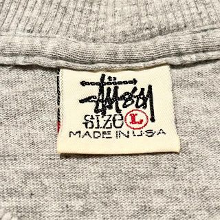 激レア！90’s OLD STUSSY “POCKET-T” 杢グレー Tシャツ