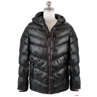 トミーヒルフィガー(TOMMY HILFIGER)のトミーヒルフィガー 中綿ジャケット 150AN273 BLACK S(ダウンジャケット)