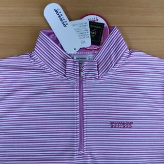 ダンロップ(DUNLOP)のL　ダンロップ　新品　レディース　ゴルフウェア　半袖ポロシャツ(ウエア)
