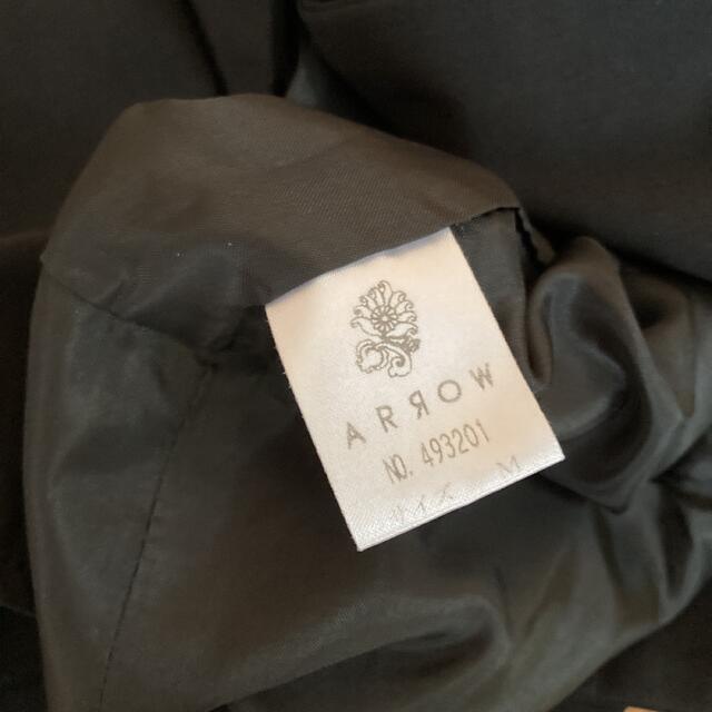 ARROW(アロー)のテーラードジャケット　ブラック　M レディースのジャケット/アウター(テーラードジャケット)の商品写真